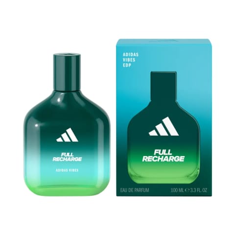 Adidas Vibes Full Recharge ادوپرفیوم زنانه و مردانه ۱۰۰ میلی‌لیتر