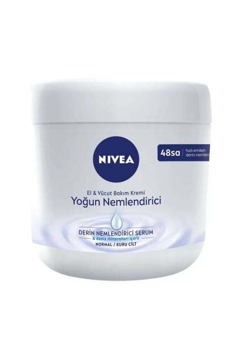 NIVEA کرم مرطوبکننده شدید دست و بدن با اثر ۴۸ ساعته برای پوست معمولی و خشک