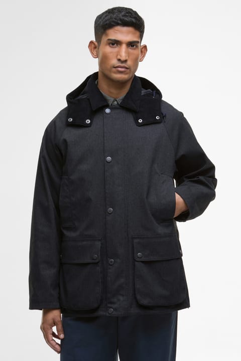 کاپشن ضدآب Barbour Modern Beaufort NY72 Navy