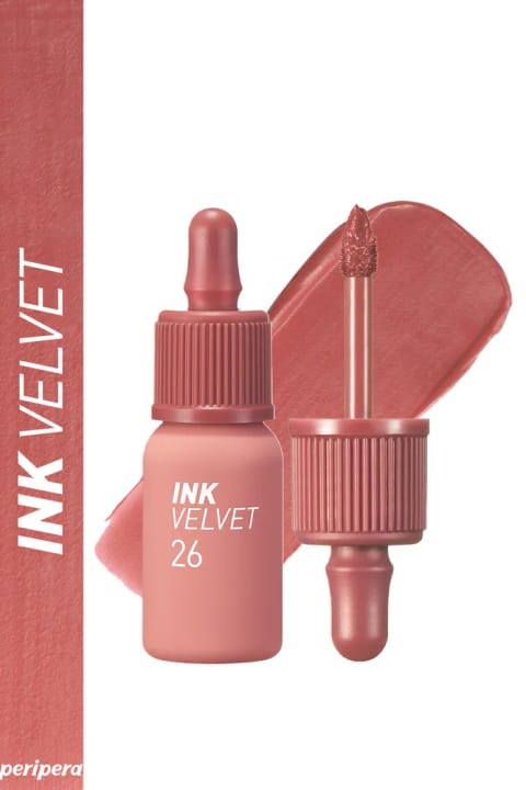 PERIPERA تینت مایع با رنگدانه بالا، ظاهر مخملی و ماندگاری تمام روز — 26 Well Made Nude