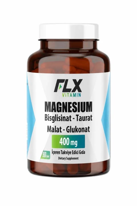 FLX Magnesium Bisglycinate Malate Taurate Gluconate 90 Tablet