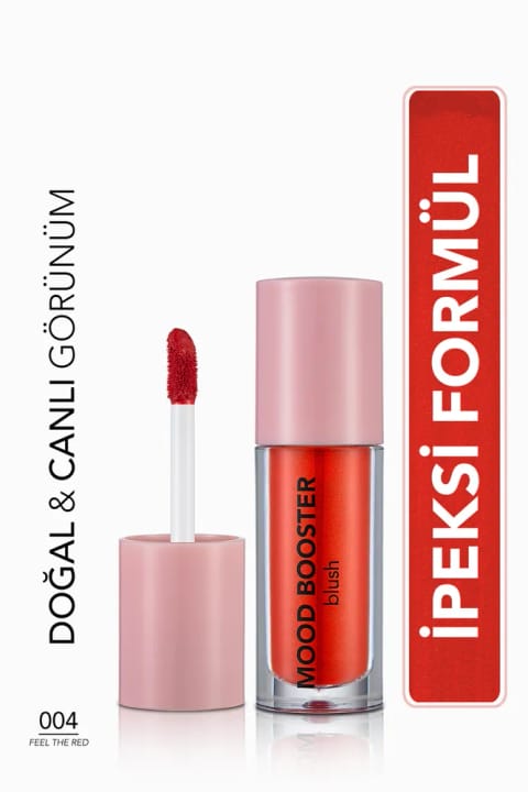Flormar رژگونه مایع با پیگمنت بالا (قرمز) - Mood Booster Lbl. - 004 Feel ...