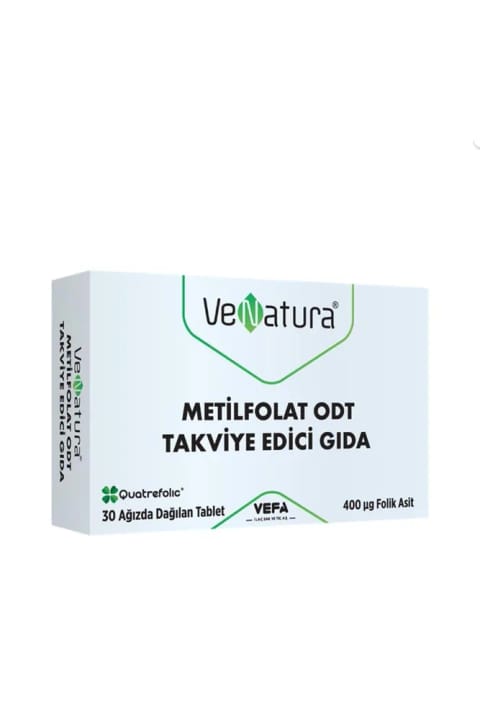 VeNatura Metilfolat ODT 30 قرص حل‌شونده در دهان