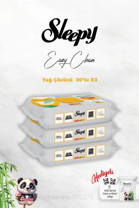 Sleepy چربی‌زدا بسته ۳۰ عددی X 3 به همراه هدیه Rosie