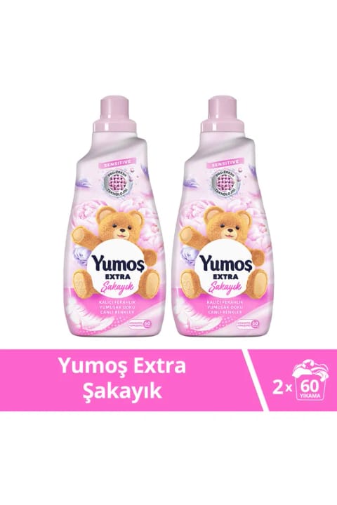 Yumoş Extra Concentrate نرم‌کننده لباس گل صدتومانی 1440 X2