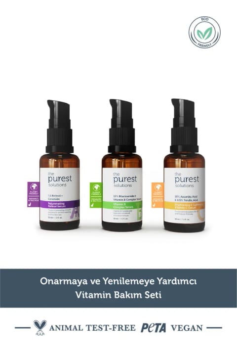 The Purest Solutions ترمیمکننده و بازسازیکننده ست مراقبت ویتامینه