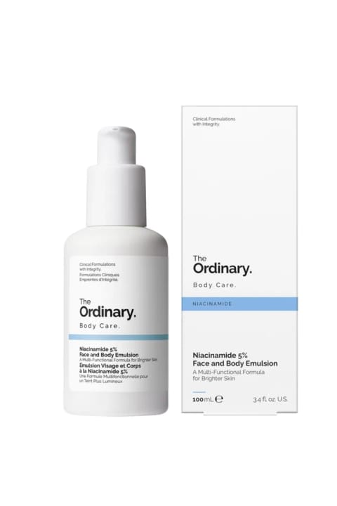 The Ordinary امولسیون نیاسینامید ۵٪ صورت و بدن ۱۰۰ میلیلیتر