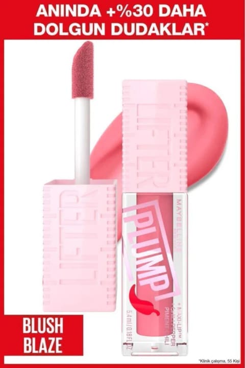 Maybelline New York Lifter Plump حجم‌دهنده‌ی لب 001 Blush ...