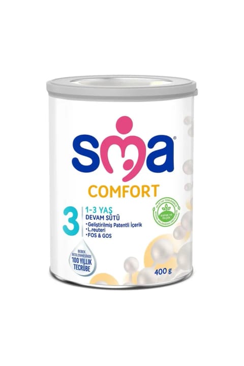 شیر خشک ادامه SMA Comfort 1-3 سال 400 گرم