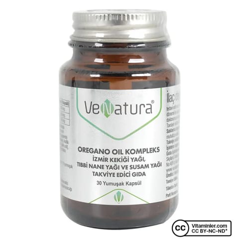 وناتورا روغن پونه کوهی کمپلکس ۳۰ کپسول