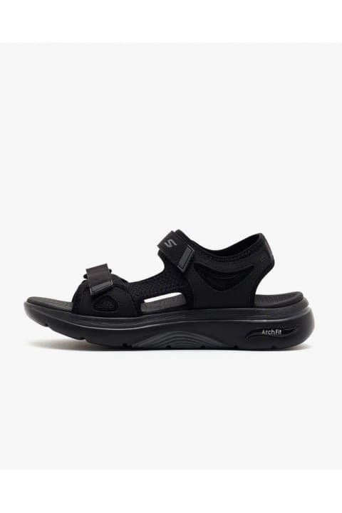 SKECHERS GO WALK ARCH FIT 2.0 SANDAL مردانه صندل مشکی 229309 BBK