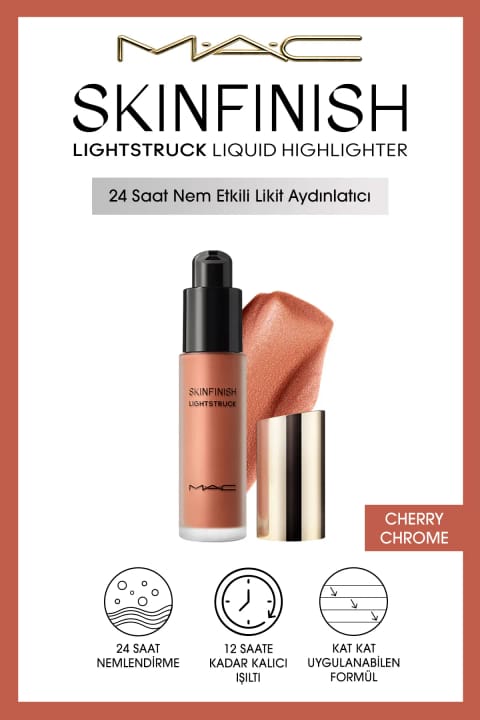 هایلایتر مایع M.A.C Skinfinish Lightstruck - Cherry Chrome