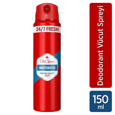 Old Spice Whitewater دئودورانت اسپری مردانه ۱۵۰ میلیلیتری