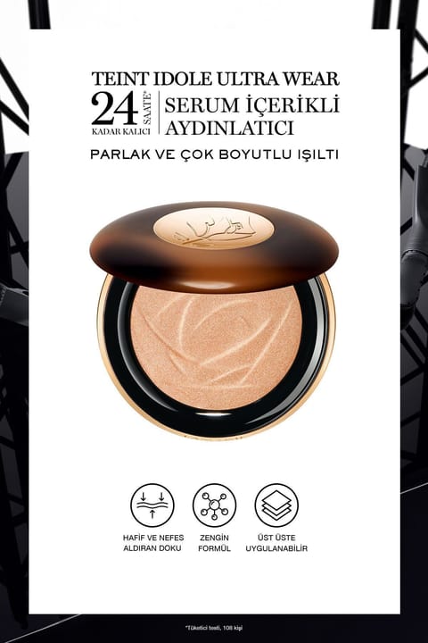 هایلایتر پوست‌ساز Lancome Teint Idole C.E. شماره 02