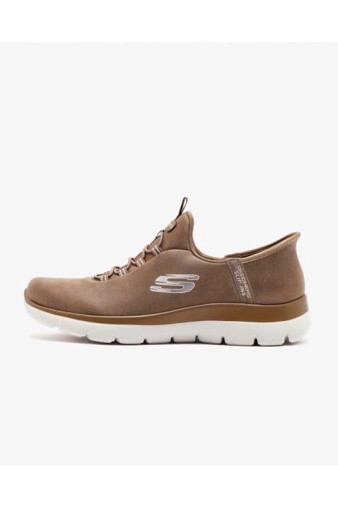SKECHERS کفش اسپرت اسلیپ-این یونیسکس مدل Summits 150254TK رنگ تبا