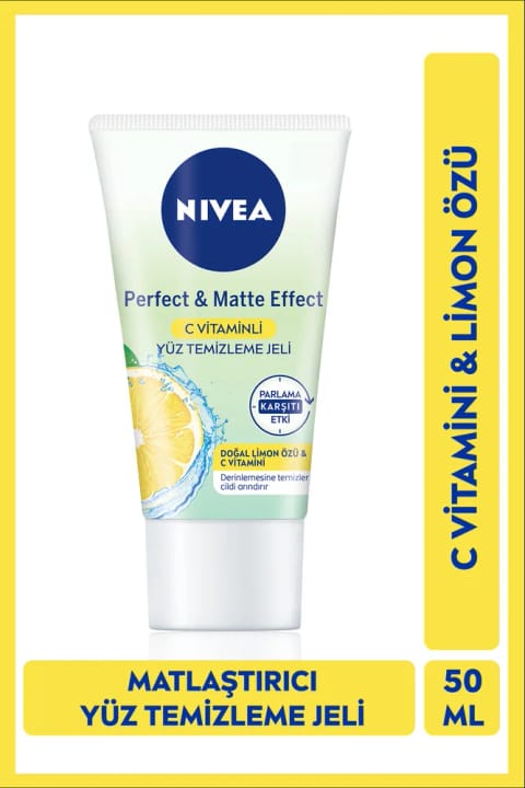 NIVEA Perfect&Matte شوینده صورت 50ml
