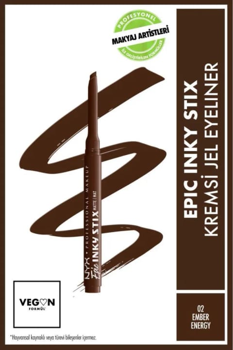 NYX Professional Makeup Epic Inky Stix خط چشم ژلی کرمی - 02 Ember Energy