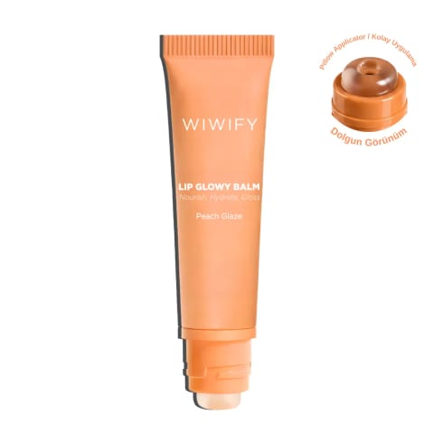 Lip Glowy Balm Peach Glaze