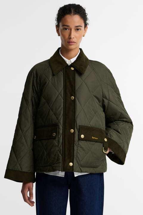 کت لیفتی Barbour مدل Kilnwick رنگ Olive Shadow Classic کد OL71