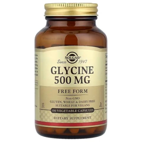 کپسول گیاهی Solgar Glycine 500 mg