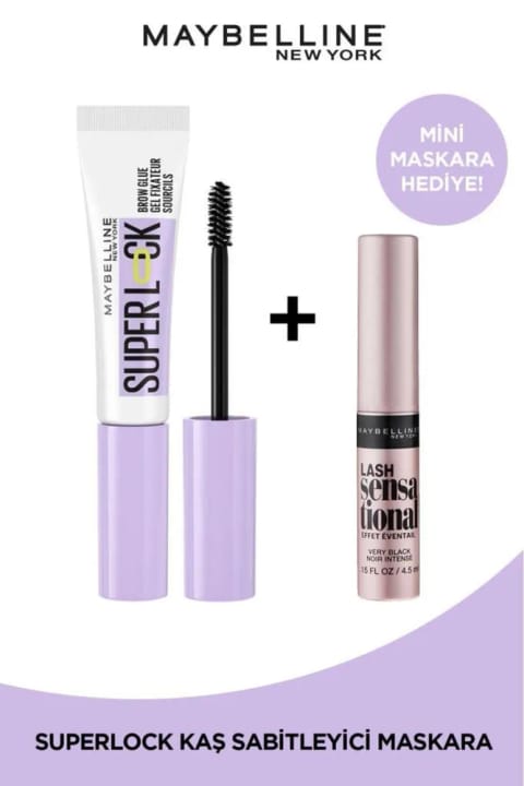 Maybelline New York Super Lock تثبیت‌کننده ابرو و ماسکارا Lash Sensational Sky High