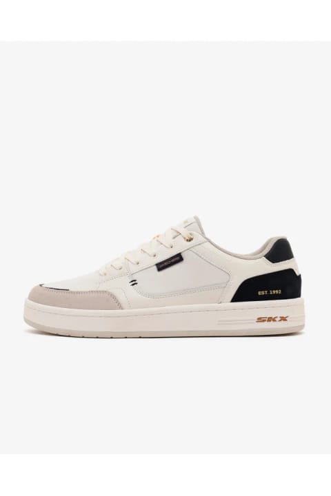 SKECHERS LEAGUE مردانه اسنیکر بژ 254073 NTBK
