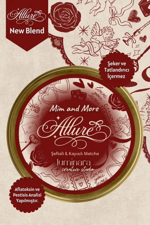 Mim and More Luminara Studio x Allure Matcha - طعم هلو و زردآلو