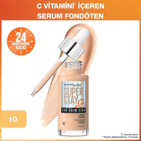 میبلین نیویورک سوپر استی اسکین تینت فاندیشن - 10