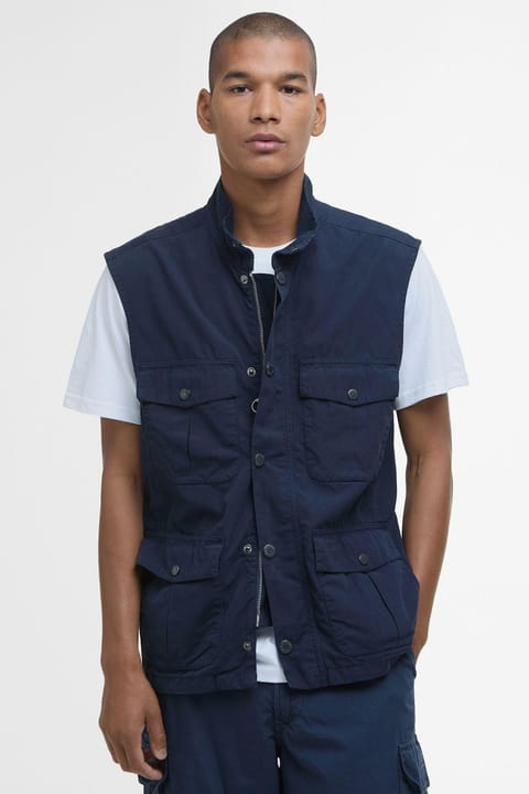 جلیقه کژوال Barbour مدل Corbridge NY51 رنگ Navy
