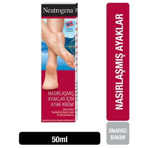 Neutrogena کرم پا برای پینه‌های پا 50 میلی‌لیتر