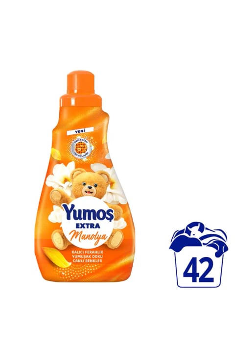 Yumoş Extra نرمکننده لباس ۴۲ شستوشو مگنولیا ۱۰۰۸ میلیلیتر