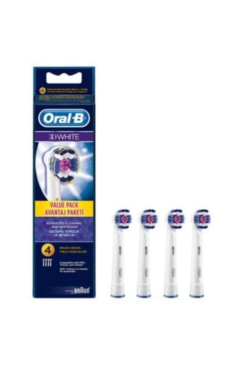 Oral-B چهار عدد سر جایگزین 3D White