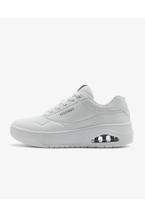 SKECHERS Uno Court کتانی سفید مردانه 183145 Wht