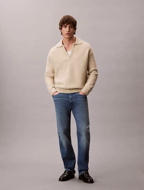 شلوار جین راسته استاندارد مردانه Calvin Klein