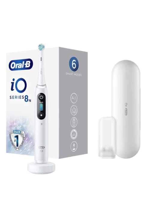 Oral-B iO 8 شارژی مسواک برقی - سفید