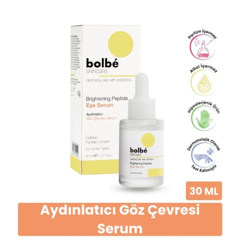 Bolbe سرم دور چشم ضد پف و تیرگی با کافئین ۳۰ میلیلیتر