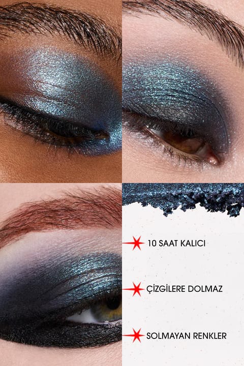 سایه چشم ريفيل M.A.C مدل Dazzleshadow با درخشش متالیک و پیگمنت بالا - Blue...