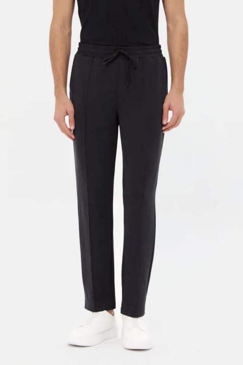 شلوار جگر D'S Damat مدل Relaxed Fit گاباردین مشکی