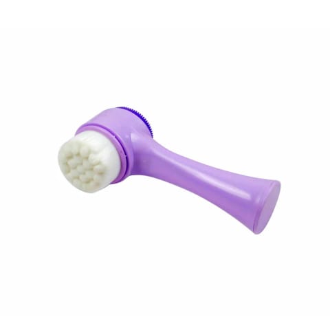 برس شستشوی صورت دوطرفه پاک‌کننده Nascita بنفش NASBRUSH0338