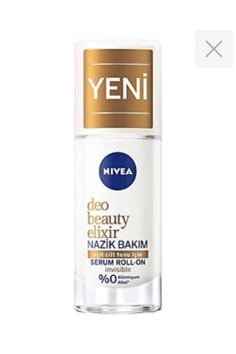 NIVEA رولآن زنانه بیوتی الیکسیر مراقبت ملایم ۴۰ میلیلیتر