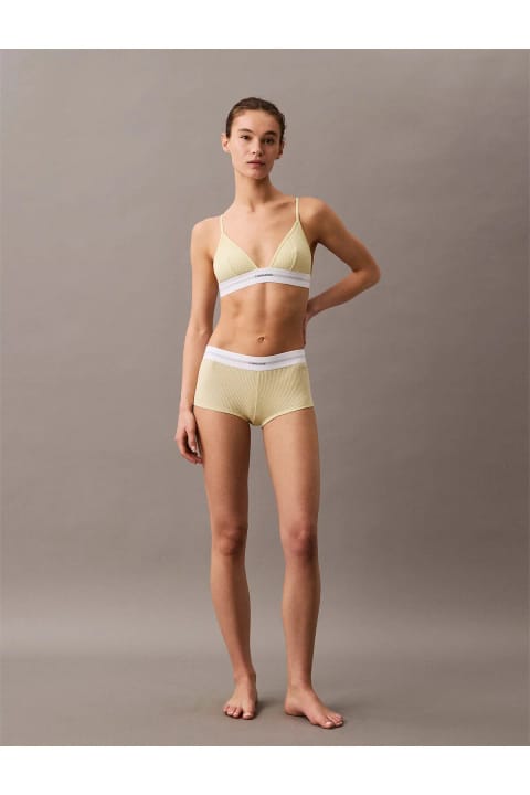 سوتین ورزشی مثلثی بدون لایه Calvin Klein UNLINED TRIANGLE