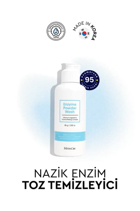Bibimcos Enzyme Powder Wash 80gr - پاککننده پودری آنزیمی