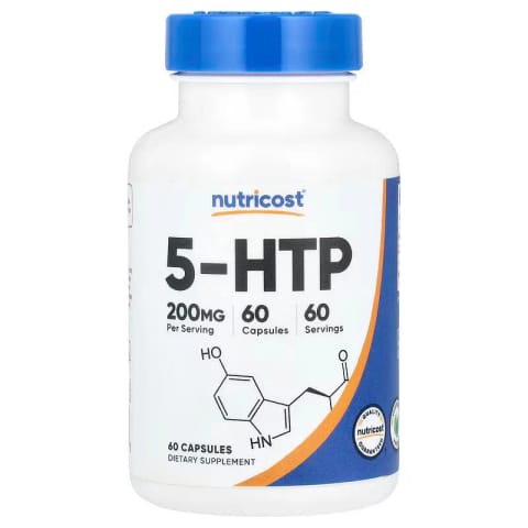 Nutricost 5-HTP 5-Hydroxytryptophan 200 mg 60 کپسول