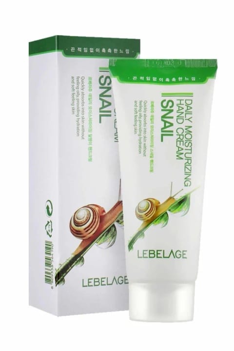 LEBELAGE کرم دست مرطوبکننده غنی با عصاره موسین حلزون 100 ml