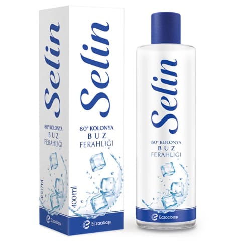 Selin کولونیا با طراوت یخ 400 میلی‌لیتری (PET)