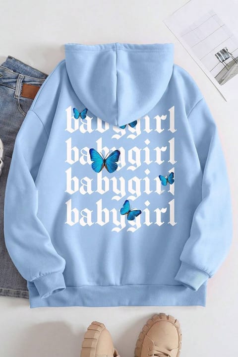 سویشرت دخترانه چاپی uyguntarz Baby Girl