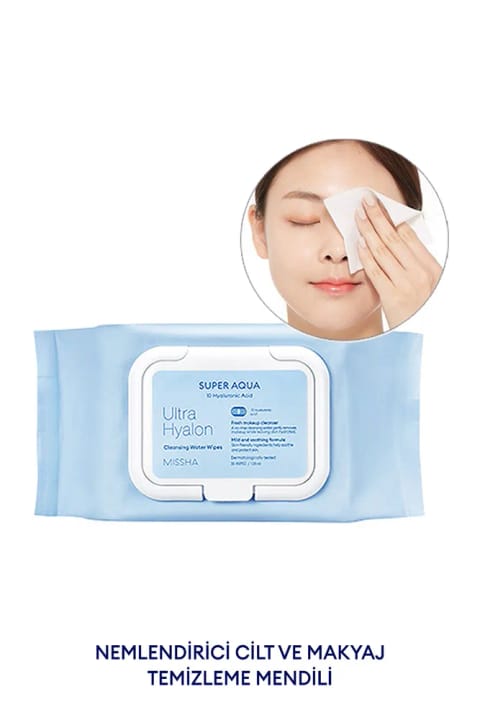 Missha Super Aqua Ultra مایع پاککننده آرایش مبتنی بر آب با هیالورونیک اسید