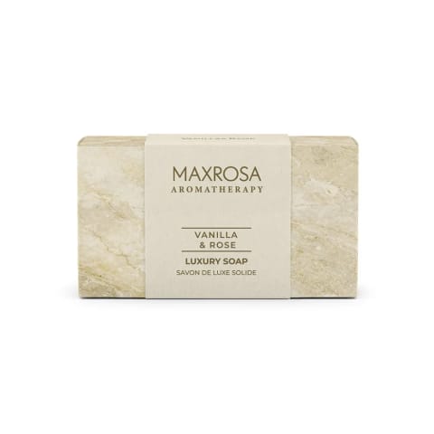 صابون جامد Maxrosa وانیل و گل رز ۱۰۰ گرم