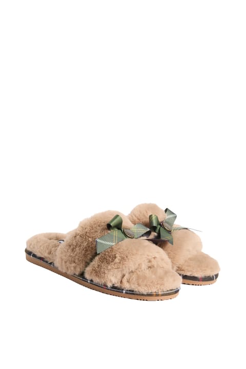 دمپایی خانه Barbour Eleanora BE31 Taupe