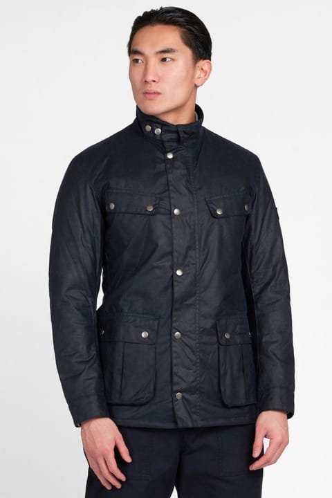 کاپشن روغنی Barbour B.Intl Duke NY91 سرمهای